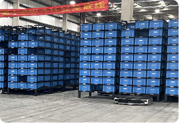 Intelligent AMR Warehouses in the US West: 10,000 ㎡