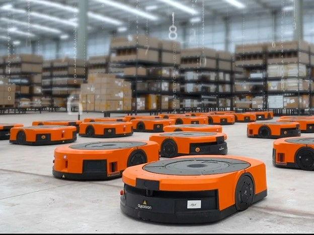 gcf warehouses robot machines
